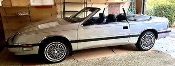 1987 Gray Chrysler LeBaron Convertible