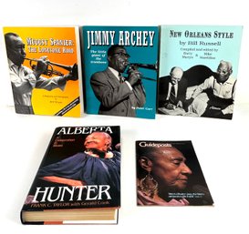 Assortment Lot Of Blues Biography Books