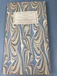 The Complete Poems Of Thomas Gray In A Hand Made Book By The Peter Pauper Press.