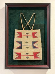 Nez Perce Corn Husk Bag Yakima Framed