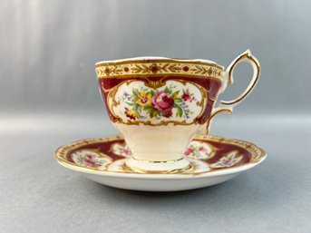 Royal Albert Lady Hamilton Cup And Saucer