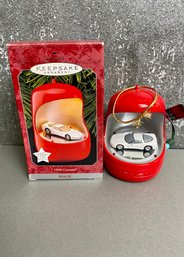 Hallmark Electric Christmas Ornament  1998 Corvette