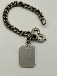 Small Chain With Sterling Charm