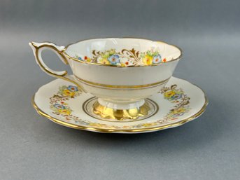 Royal Stafford Floral Cup And Saucer