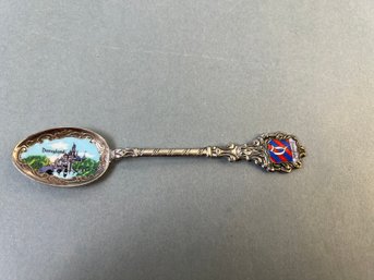 Vintage Disney Enameled Collectors Spoon.