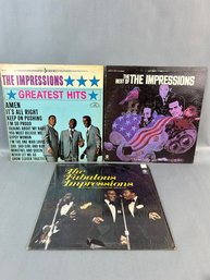 Lot Of Three Impressions Vinyl Record