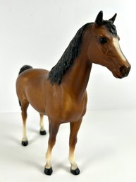 Vintage Breyer Molding Brown Horse With Black Mane