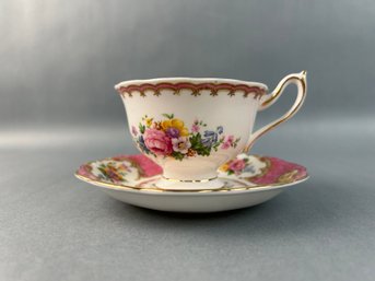 Royal Albert Lady Carlyle Cup And Saucer