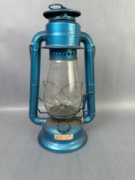 Blue Dietz Kerosene Lantern