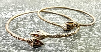 Pair Of Vintage Sterling Bracelets