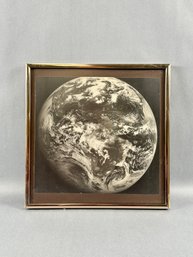 Vintage Photograph Of Planet Earth