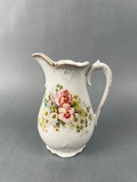 Small Decorative Porcelain Pitcher.
