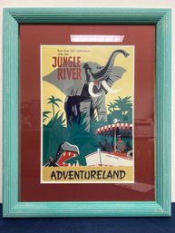 Jungle River Adventureland Framed Art