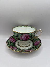 Royal Albert Bone, ChinaRoyal Albert, Bone China Cup And Saucer  Needlepoint