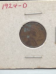 1924-D Penny