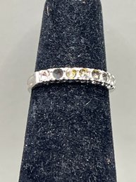 Sterling Ring With Missing Stones