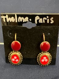 Thelma Paris Pierced Earrings