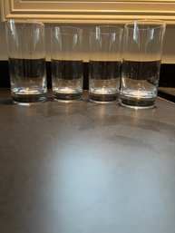 4 William Sonoma Water Glasses