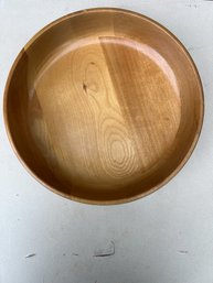 Vintage Footed Wooded Bowl