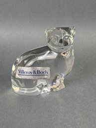 Villeroy & Boch Glass Cat