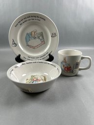 Wedgwood Peter Rabbit Set NIB