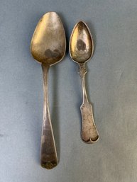 Scrap Coin Silver Spoons.