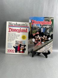 2 Vintage  Disneyland Books