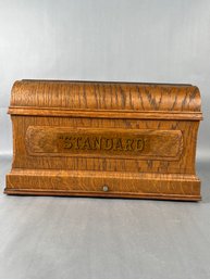 Standard Oak Top For Sewing Machine