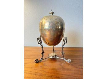 Antique Silver-plate Egg Coddler **Local Pickup Only**