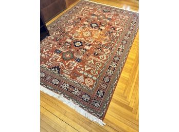 Hand Knotted Wool Rug **Local Pickup Only**