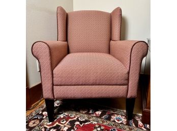 Bassett Upholstered Low Wingback Armchair **Local Pickup Only**