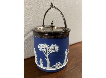 Wedgwood And Sheffield Silver Ice Bucket. **Local Pickup Only**