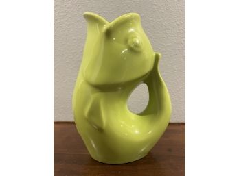 Lime Green Gurgle Pitcher **Local Pickup Only**