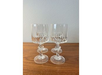 Four Wine Goblets **Local Pickup Only**