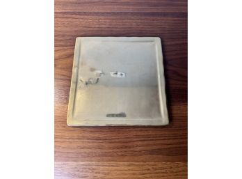Brass Square Illuminations Candle Platter **Local Pickup Only**