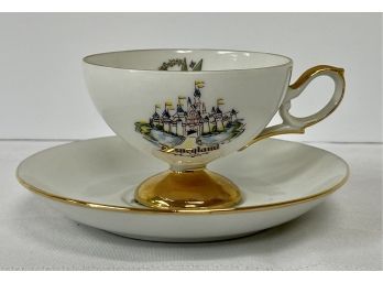 Walt Disney Productions - Disneyland Teacup & Saucer