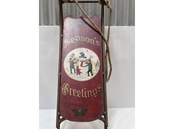 Decorative Christmas Sled