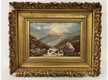 Original Oil Painting: 'Steel Fell And Helvellyn' 1885