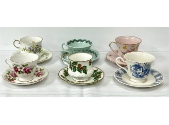 Lot Of 6 - Teacups & Saucers