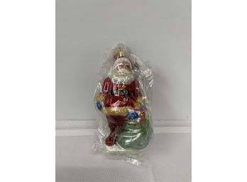 Christopher Radko Snowman Ornament