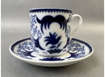 Arabia Suomi Finland Porcelain Demitasse Cup And Saucer.
