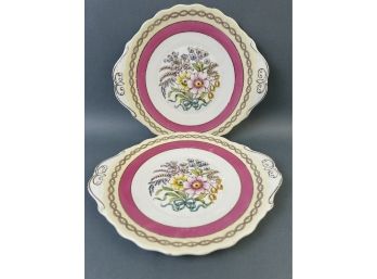 2 Royal Albert Floral Dinner Plates.