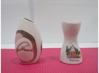 Budapest Aquincum Vases/Robert  Mayokok Vase Signed