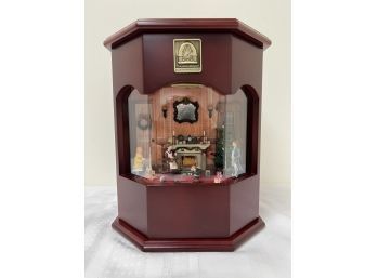 Large Christmas Diorama Music Box