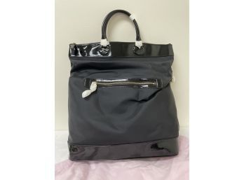 Isaac Mizrahi Live! Black Tote Bag