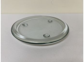 Glass Plate With Feet