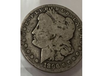 1896 O Silver Dollar