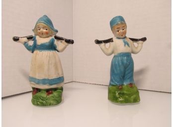 Holland Boy/Girl/Studio Nova Candleholders Or Vase