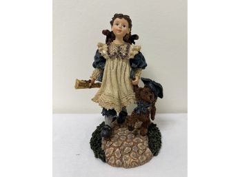 'Yesterday's Child' Dollstone Collection Figure 'Allison With Einstein'