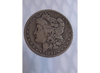 1884 O Silver Dollar